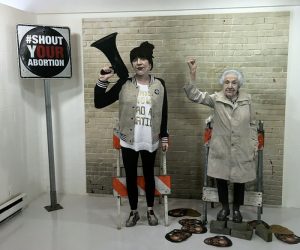 Amelia Bonow & Dorli Rainey, by No Touching Ground at Glass Box Gallery.